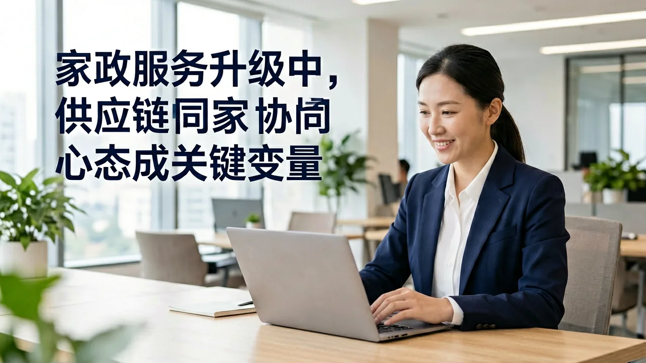 家政服务升级中,供应链协同心态成关键变量